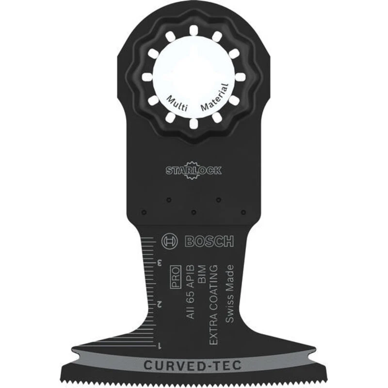 Image of Bosch PRO AII APIB Starlock Oscillating Multi Tool Plunge Blade 2608669079 Width: 65mm