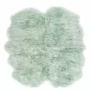 Image of Origins Genuine Sheepskin Rug Mint Quad 105 x 160cm