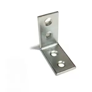 Image of L-Shape Support Metal Narrow Angle Corner Bracket Repair Brace - Size 30x30x15x2mm - Pack of 1