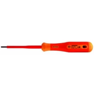 Image of Bernstein 14-652-VDE VDE Slotted screwdriver Blade width: 3.5mm Blade length: 100 mm