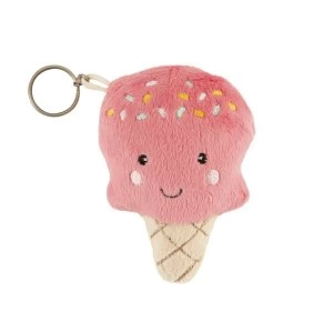Image of Sass & Belle Happy Ice Cream Plush Bag Charm