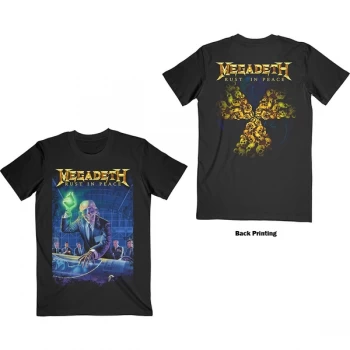 Image of Megadeth - Rust In Peace 30th Anniversary Unisex X-Large T-Shirt - Black