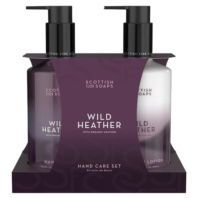 Image of Scottish Fine Soaps Scottish Fine Soaps Wild Heather Hand Care in Clear Size: 300ml Clear 300ml Unisex 5016365101042