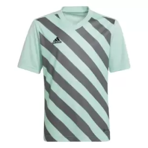 Image of adidas ENT22 Graphic T Shirt Juniors - Green