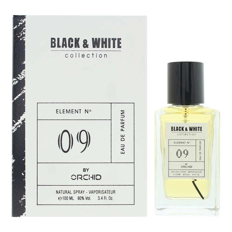 Image of Orchid Black White Collection Element No. 09 Eau de Parfum 100ml