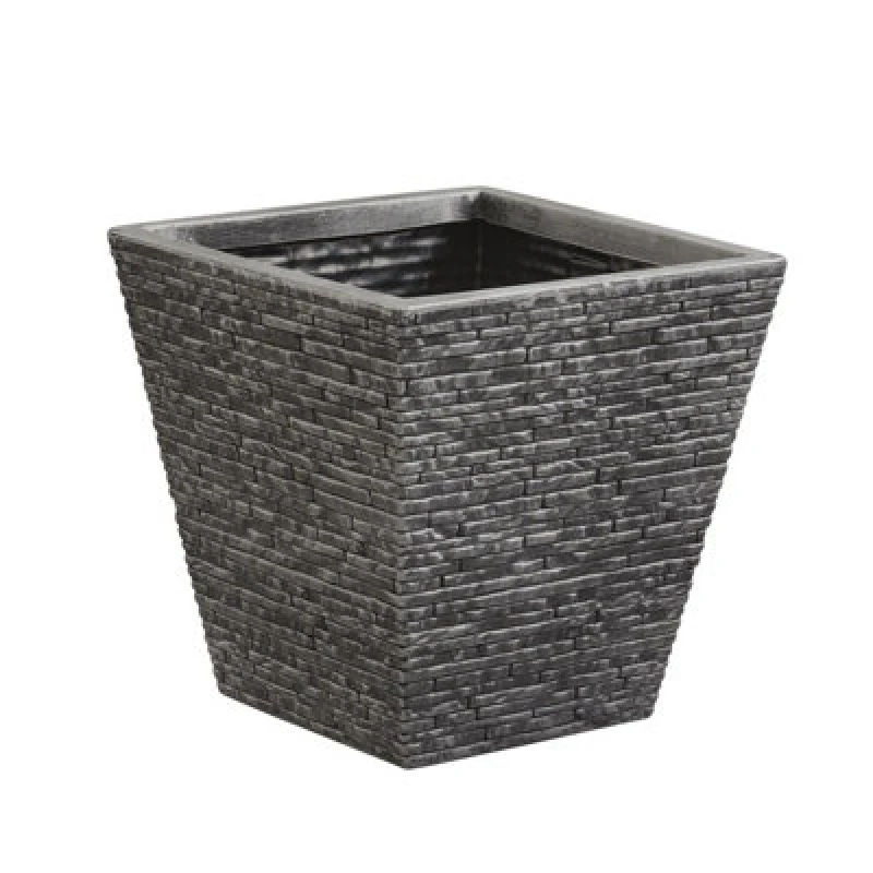 Image of Strata Small Flared Brick Effect Planter
