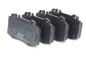 Image of RIDEX Brake pad set 402B0176 Brake pads,Brake pad set, disc brake MERCEDES-BENZ,E-Klasse Limousine (W211),C-Klasse Limousine (W203)