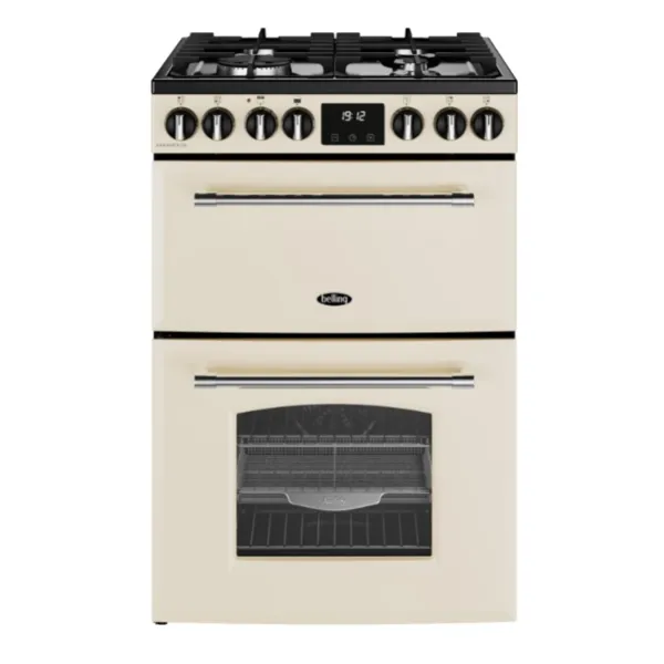 Image of Belling Farmhouse 60cm Dual Fuel Cooker - Cream 444411814 Cream