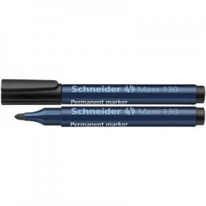 Image of Schneider Maxx 130 113001 Permanent marker Black waterproof: Yes