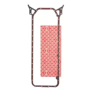 Image of ELRING Sump Gasket MERCEDES-BENZ,DAEWOO,SSANGYONG 447.431 6060140022 Oil Pan Gasket,Oil Sump Gasket,Gasket, oil pan