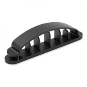 Image of StarTech.com 100 Pack of Self-Adhesive 6 Segment Cable Clamp