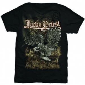 Image of Judas Priest Sad Wings Mens T Shirt: Medium
