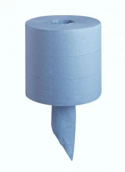 Image of Wypall L10 Roll Control Wiper Blue 400 Sheets Pack of 6 7492