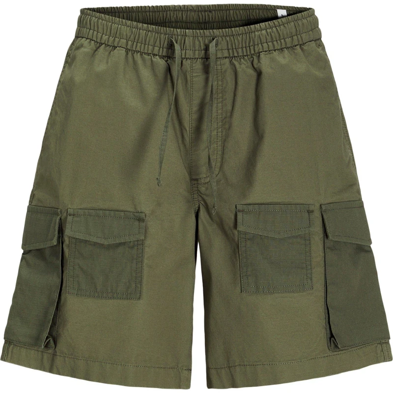 Image of Jack and Jones Alfie Cargo Shorts Mens - Green Green XL