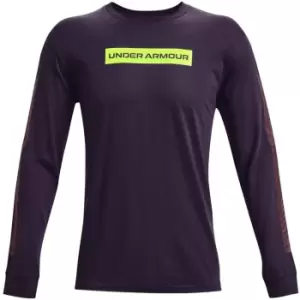 Image of Under Armour 21230 Swerve T Shirt Mens - Purple
