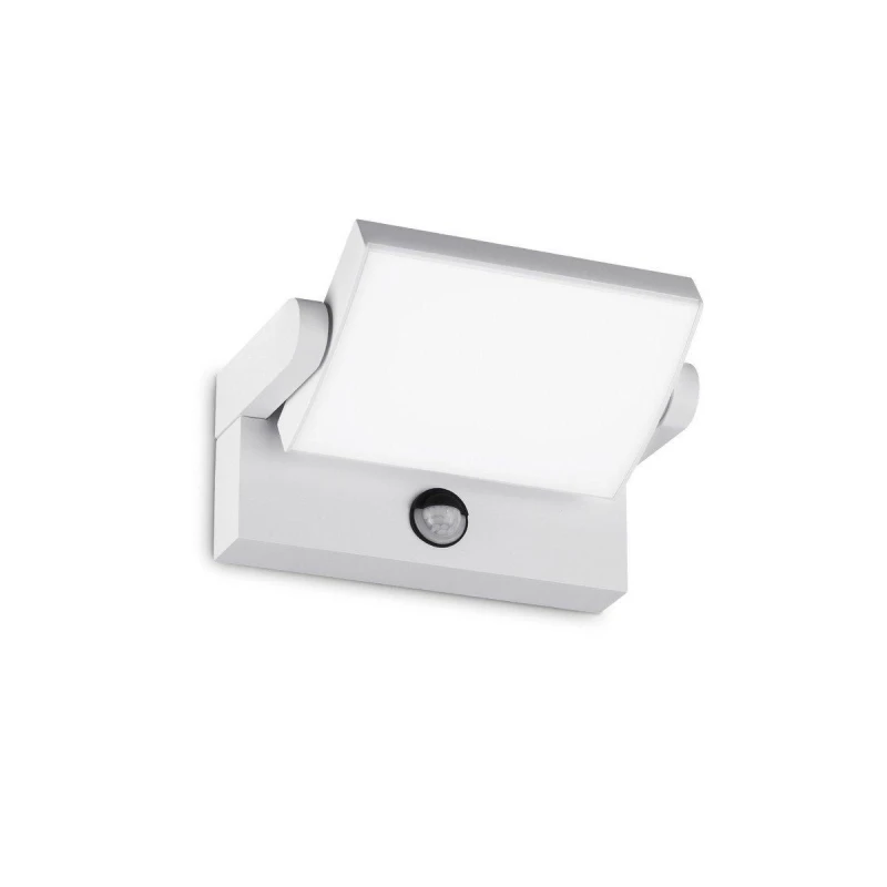 Image of Netlighting SWIPE LED Outdoor Motion Sensor Wall Lamp White 3000K IP54 White