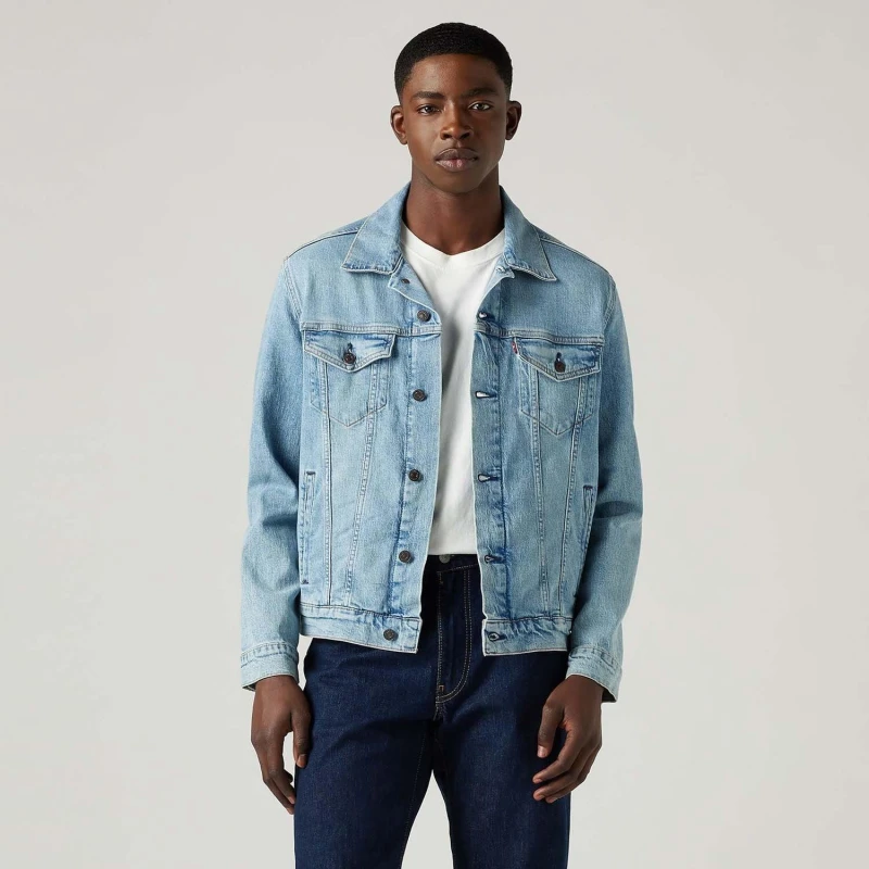 Image of Levis The Trucker Jacket Light Blue male L