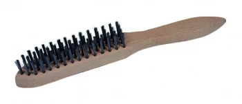 Image of Sykes-Pickavant 66093500 Wire Hand Brush - Wooden Handle