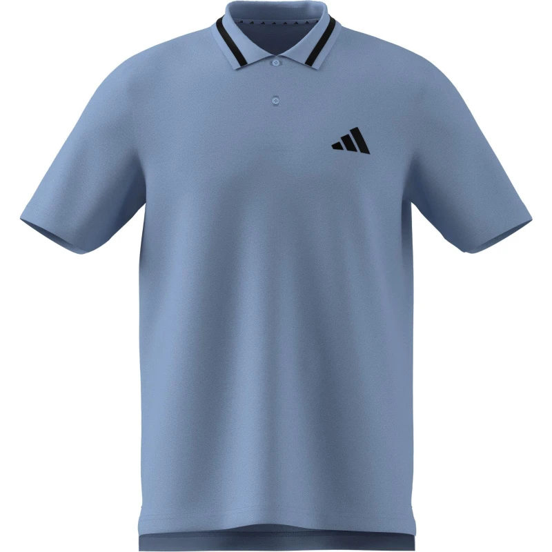 Image of adidas Essentials Mens Cotton 3-Stripes Polo Shirt Short Sleeve Polos S Blue 54300219350