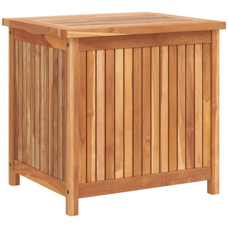 Image of VIDAXL Garden Storage Box 60x50x58cm Solid Teak Wood vidaXL 8720286208694