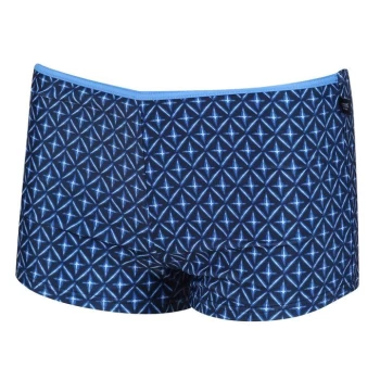 Image of Regatta Aceana Bikini Shorts - Navy Tile