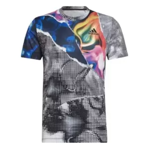 Image of adidas US Series T Shirt Mens - White