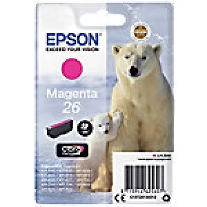 Image of Epson Polar Bear 26 Magenta Ink Cartridge