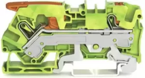 Image of Wago 2106-5207 Terminal Block, Dinrail, 2Ways, 8Awg