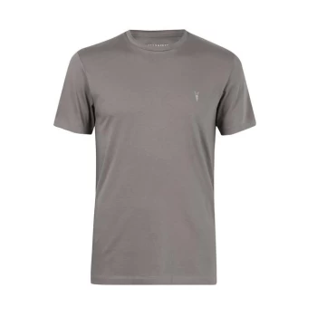 Image of AllSaints Tonic Short Sleeve Crew - MONUMENT GREY