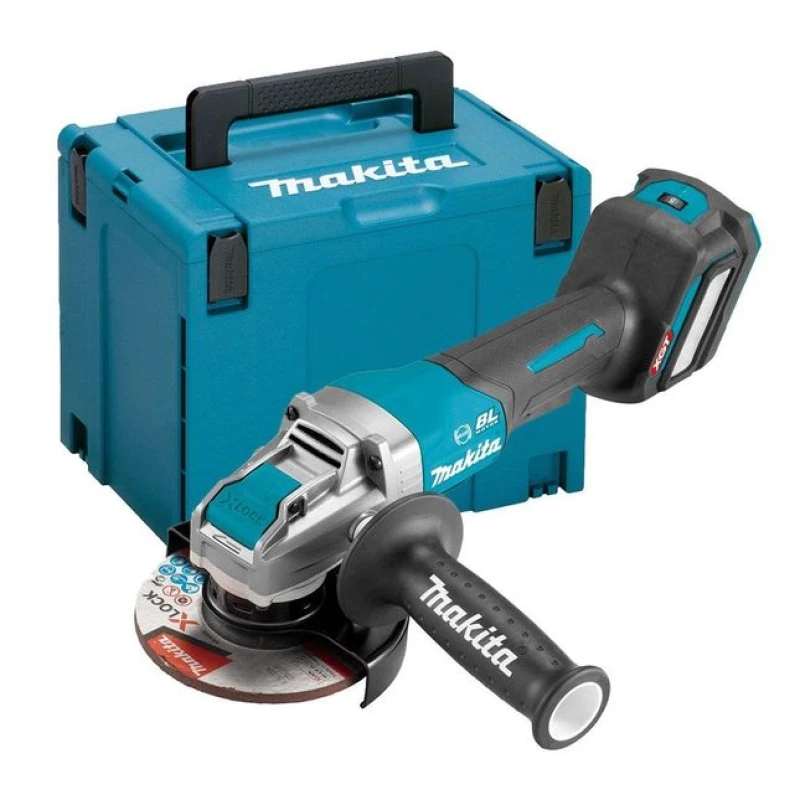 Image of Makita GA041G 40v Max XGT Cordless Brushless X LOCK Angle Grinder 125mm GA041GZ01 Batteries: No Batteries