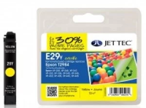 Image of Epson T2984 Yellow Remanufactured Ink Cartridge by JetTec E29Y