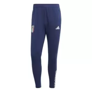 Image of adidas Italy Training Bottoms 2023 Mens - Blue