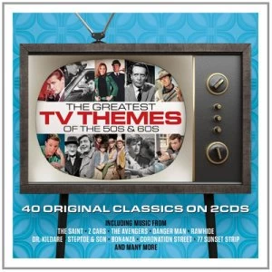 Image of The Greatest TV Themes of the 50s & 60s by Various Artists CD Album