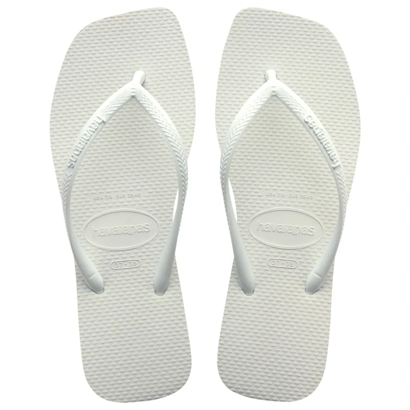 Image of Havaianas Womens flip-flops Havaianas Square Blanc Female 41/42