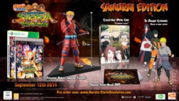 Image of Naruto Shippuden Ultimate Ninja Storm Revolution Collectors Edition Xbox 360 Game