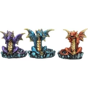 Image of Three Wise Dragons Pack Of 3 Figures