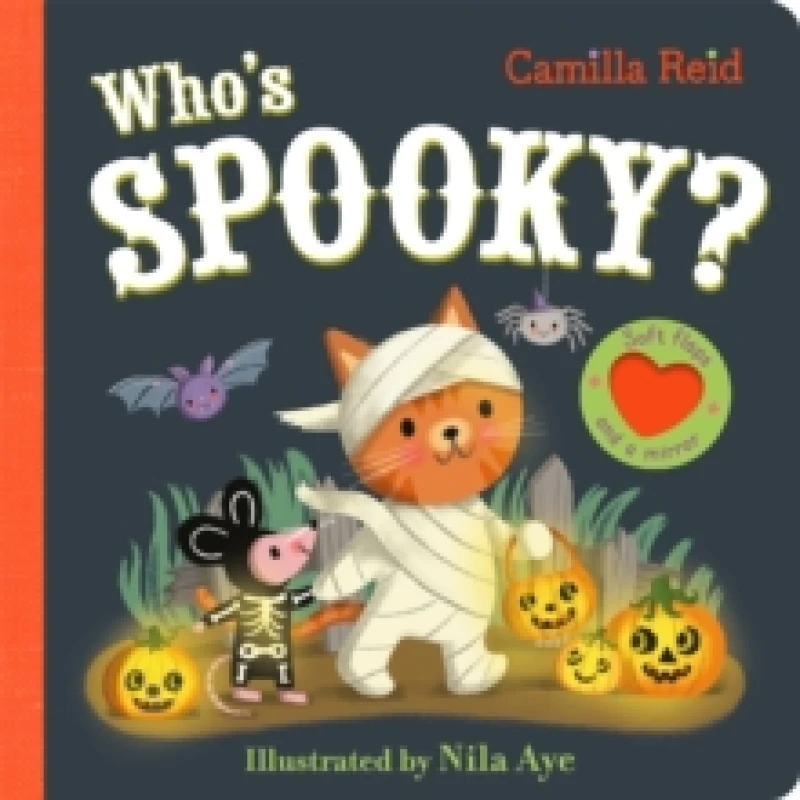 Image of Who's Spooky? A Halloween Book With Soft Flaps and a Mirror! Board book