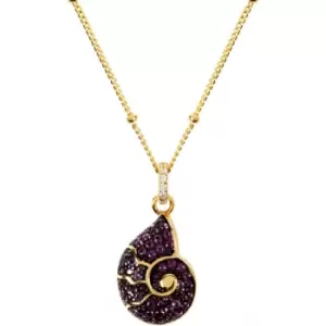 Image of Ladies Disney Sterling Silver The Little Mermaid Necklace