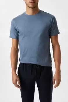 Image of Premium Mercerised Cotton Crew Neck T-Shirt