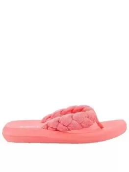 Image of Rocket Dog Sunset Braid Flip Flops, Blush, Size 7, Women