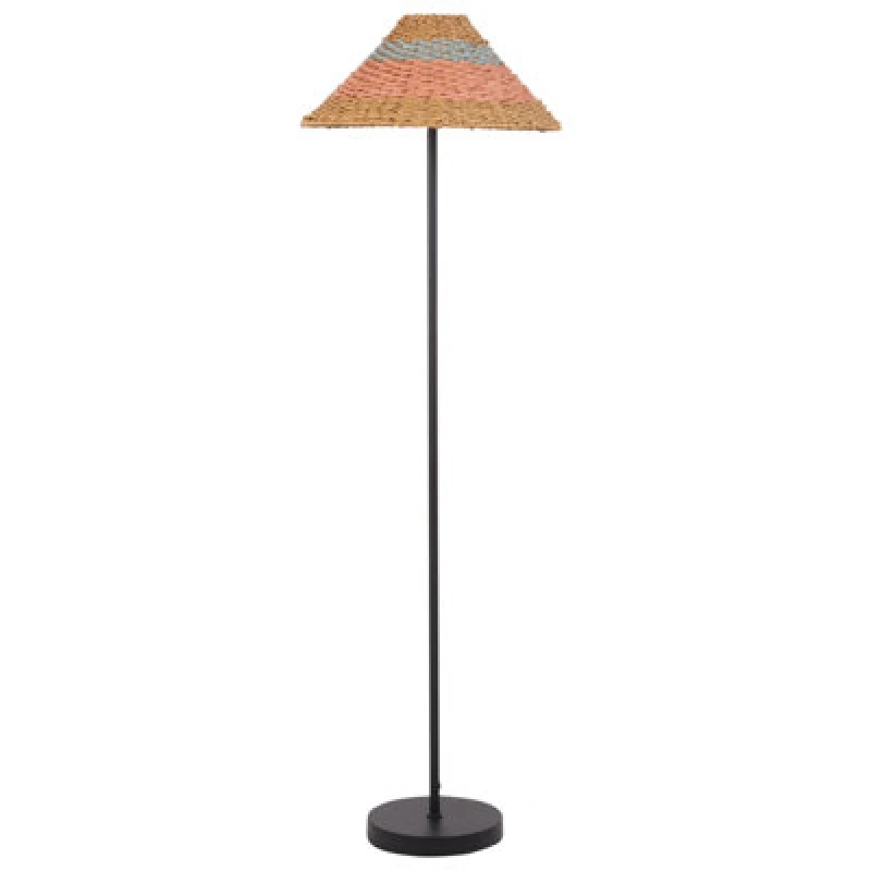 Image of Beliani Floor Lamp Kyoga Paper Rope Beige