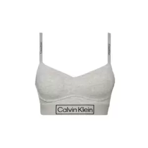 Image of Calvin Klein Lght Lined Bralette - Grey