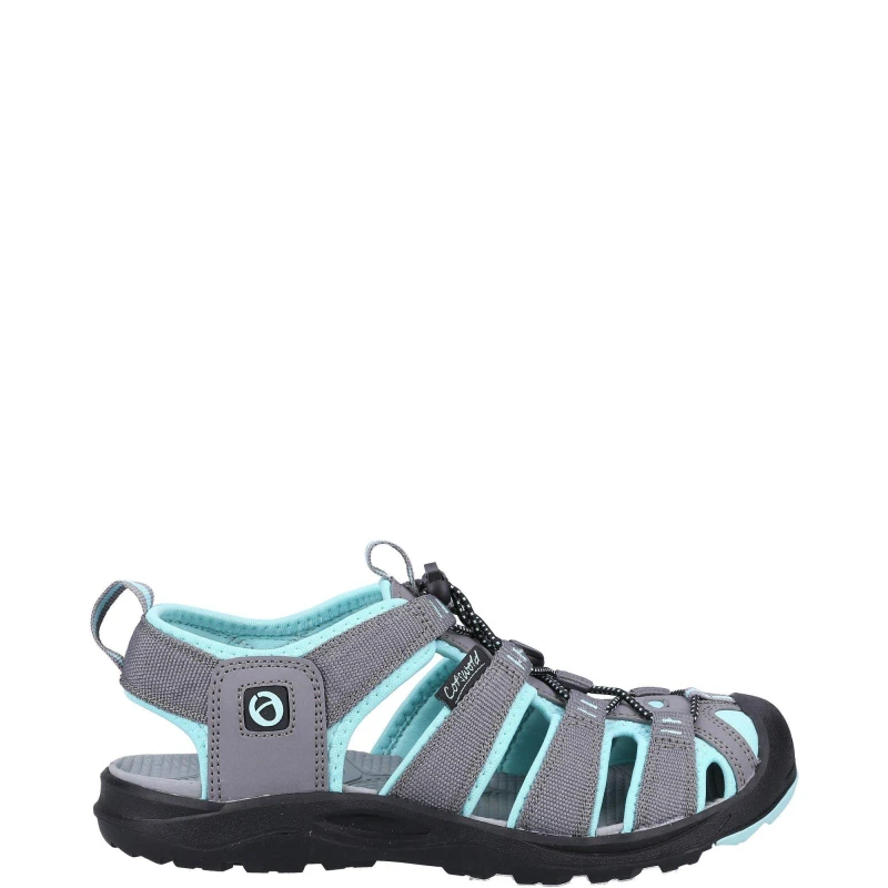 Image of Cotswold Womens Marshfield Walking Hiking Water Sports Shoes Sandals - UK 3 Grey female GDE2527GRY3