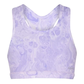 Image of USA Pro Fitness Crop Top Junior Girls - Purple