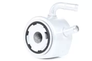 Image of RIDEX Oil Cooler RENAULT,DACIA 469O0012 8200068115,8200068115,8200068115 Oil Cooler, engine oil