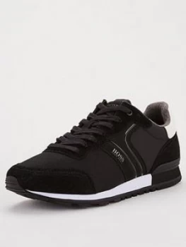 Image of Hugo Boss Parkour Runner Trainers Black Size 7 Men