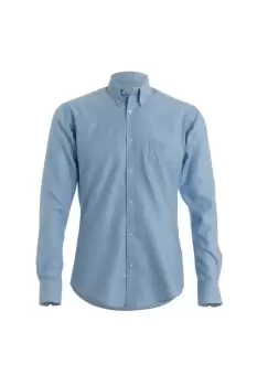 Image of Long Sleeve Oxford Twill Shirt