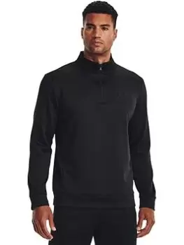 Image of Under Armour Training Armour Fleece&reg; 1/4 Zip - Black Size M Men