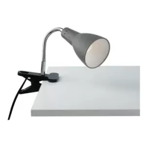 Image of Fan Europe Lighting - Fan Europe LuceAmbienteDesign - Adjustable Clamp Table Task Lamp, Grey, E14