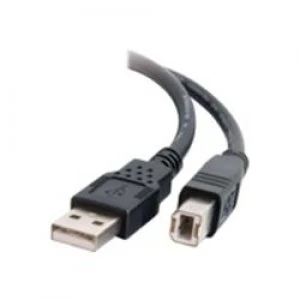 Image of C2G 1m USB 2.0 A/B Cable - Black